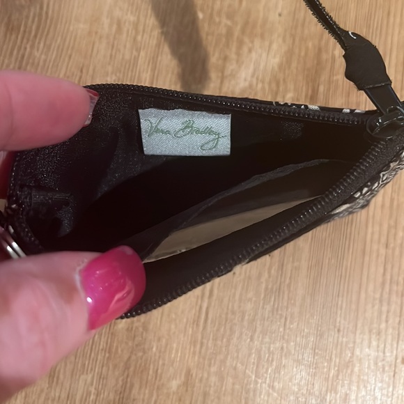 Vera Bradley ID & coin credit card cash drivers license wallet with keychain - Picture 5 of 8